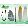 Light Wooden Sup boards with 8parts of deck pad